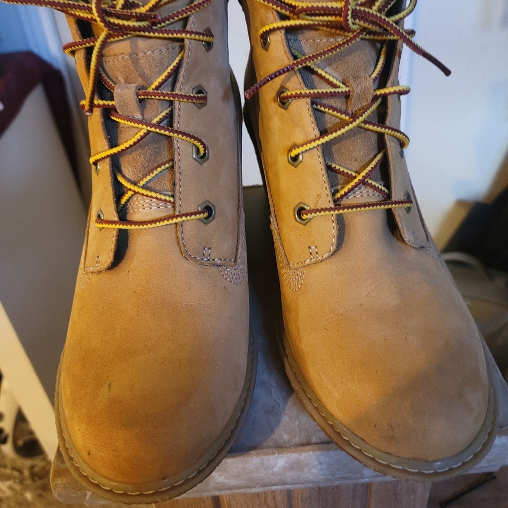 Timberland wedge booties